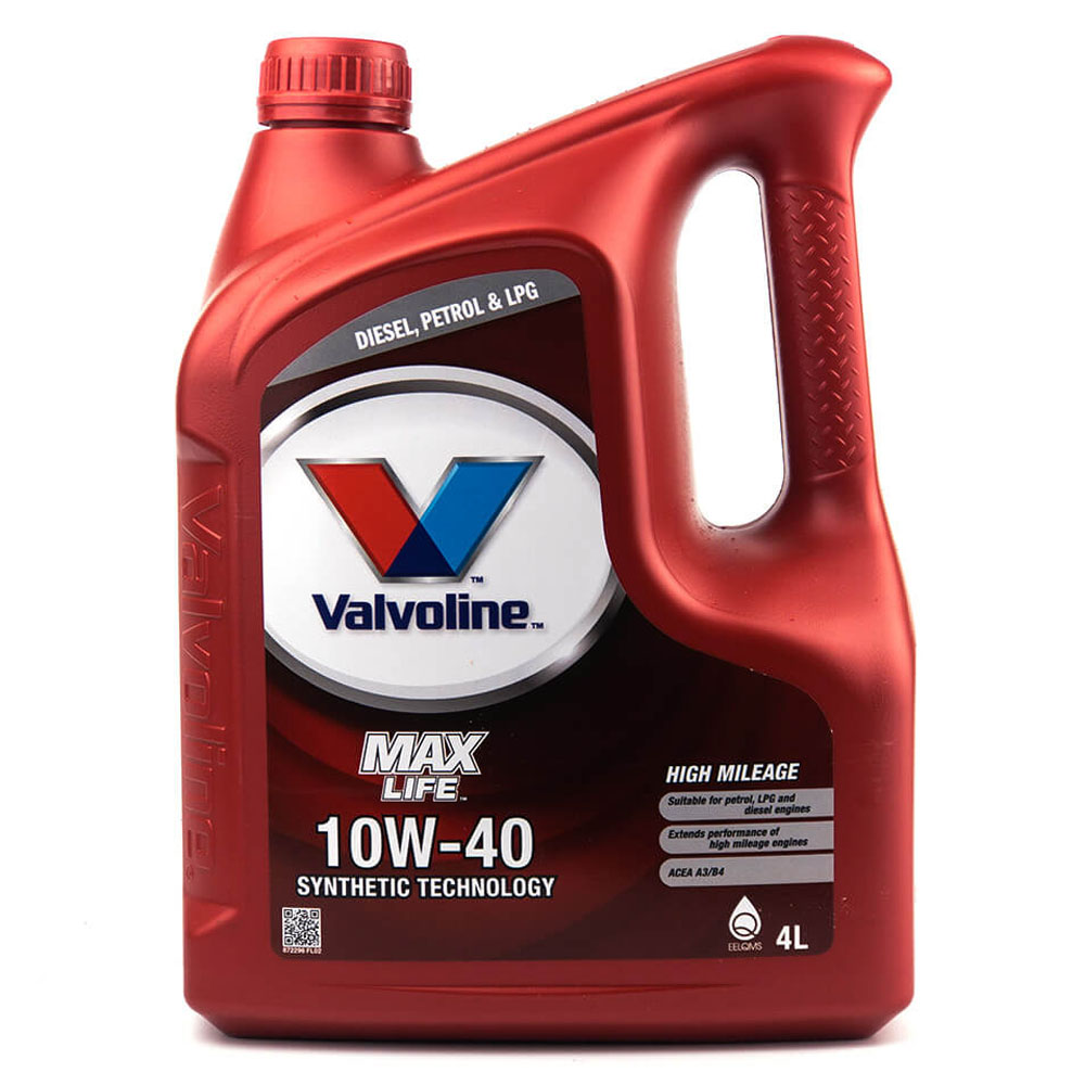 VALVOLINE MAXLIFE 10W40 4L