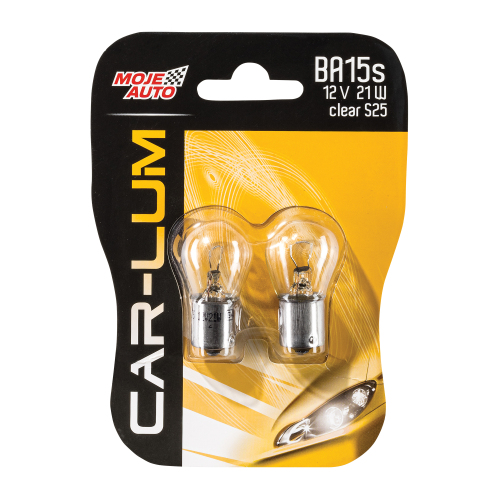 VIRAGE BA15S 12V 21W CLEAR S25