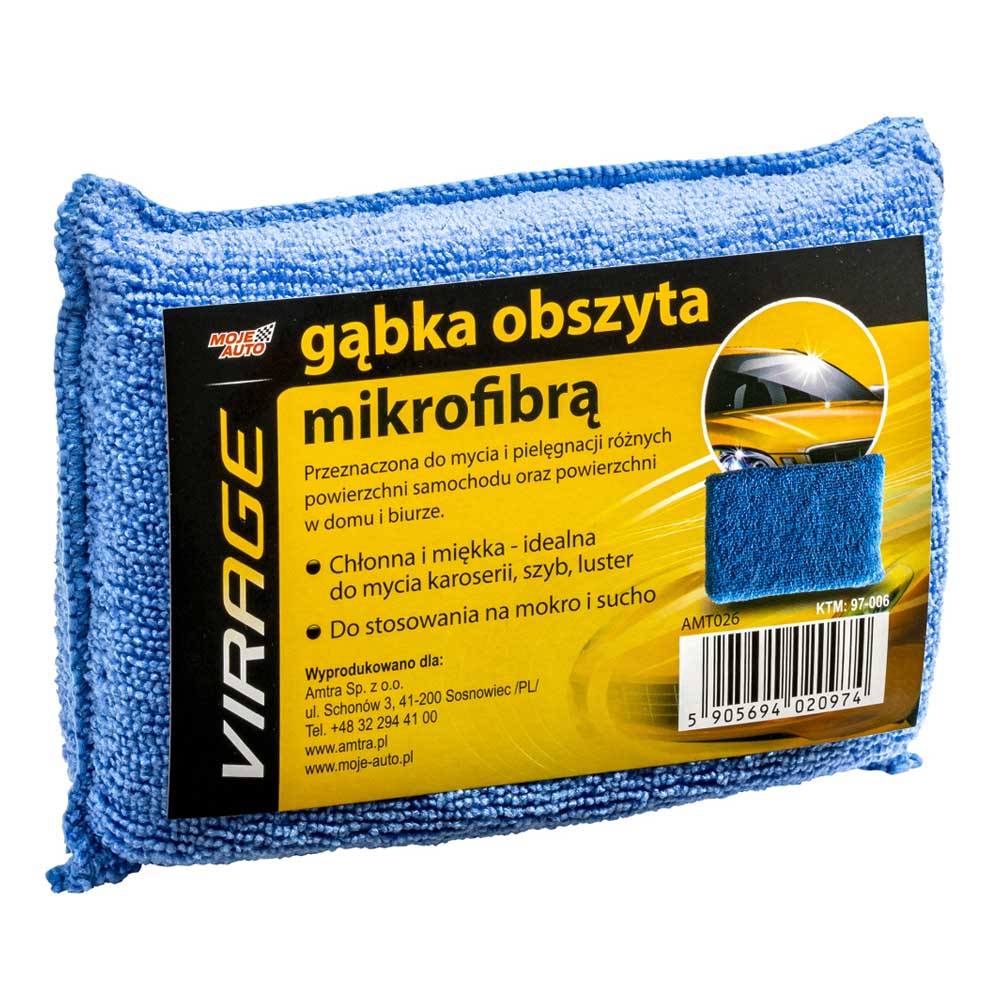 virage gabka obszyta mikrofibra VIRAGE GĄBKA OBSZYTA MIKROFIBRĄ