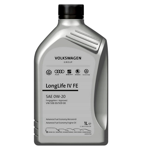 VOLKSWAGEN LONGLIFE IV FE 0W20 1L